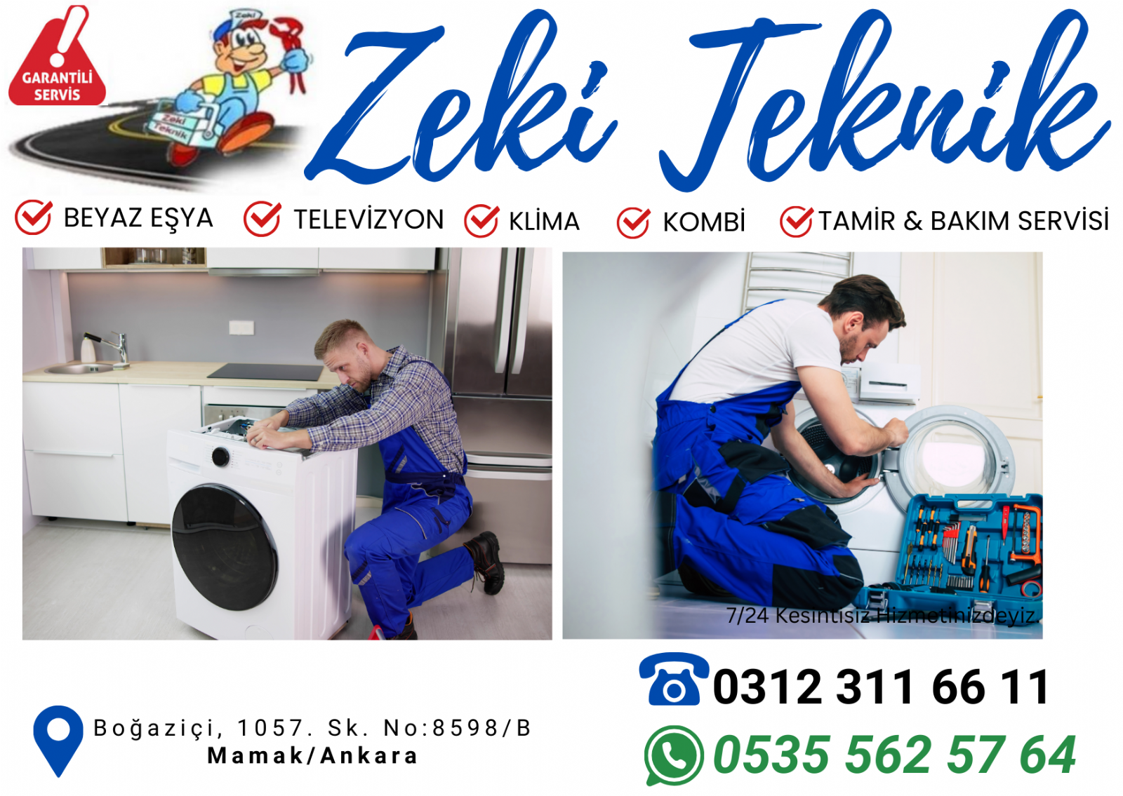 Boğaziçi Çamaşır Makinesi Tamircisi